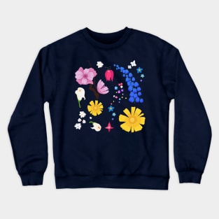 Happy flowers Crewneck Sweatshirt